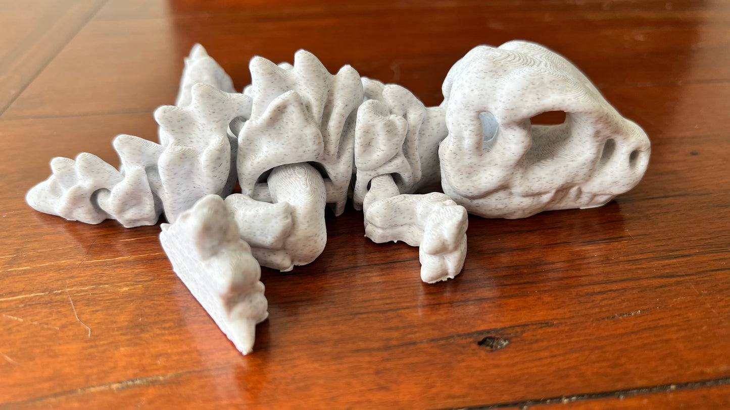 “Barry the T-Rex Skeleton” - Fidget Print