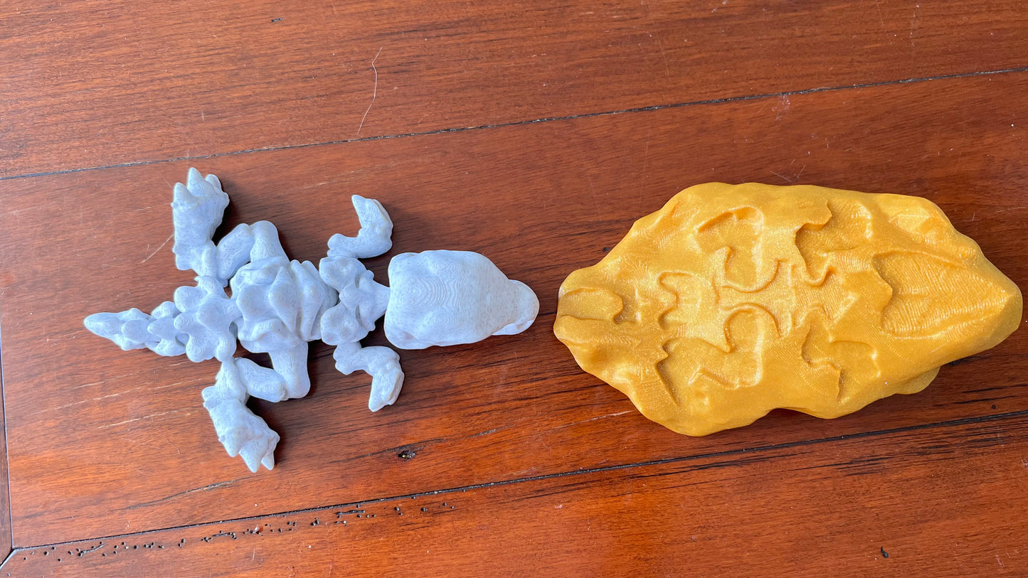 “Barry the T-Rex Skeleton” - Fidget Print