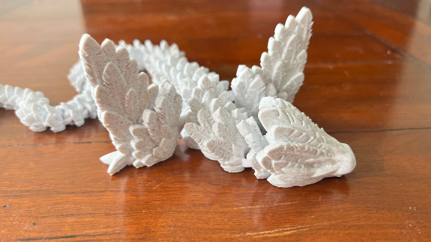 “Winged Serpent” - Fidget Print