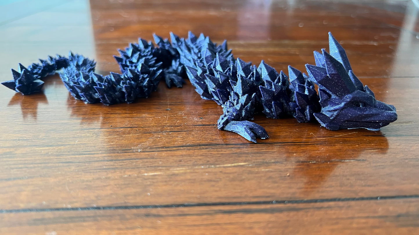 "Crystal Dragon" - Fidget Print