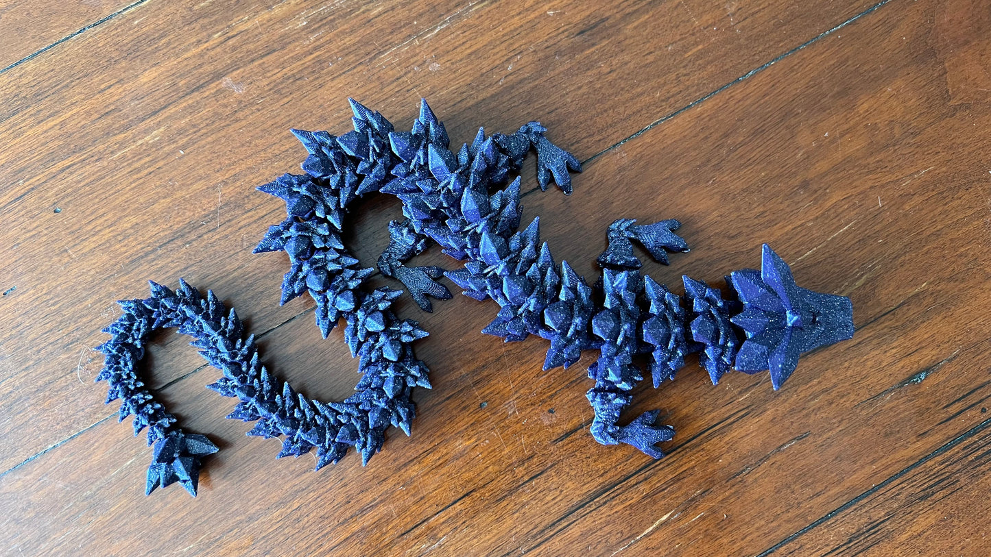 "Crystal Dragon" - Fidget Print