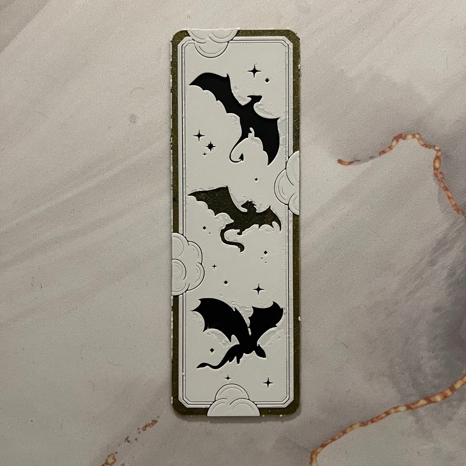 Among Dragons – Bookmark - 3D Printed - Hand of Stardust