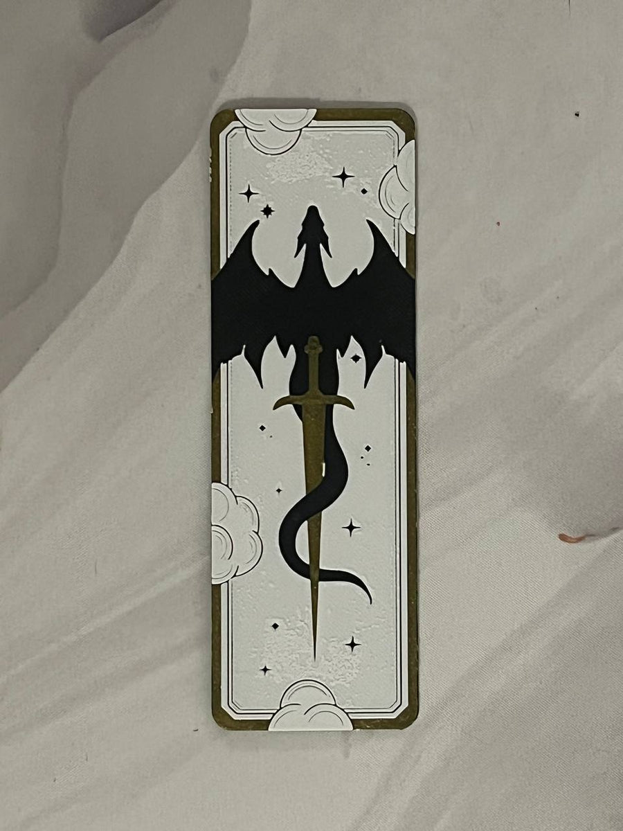 Dragon and Dagger – Bookmark - 3D Printed - Hand of Stardust