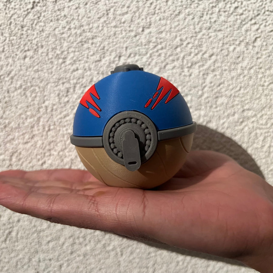 Great Ball (Hisui) - 3D Printed - Hand of Stardust