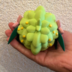 Shaymin Character Ball 3D printed collectible close-up of hand-finished detailing