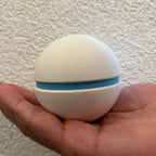 Team Aqua Ball — 3D Printed Pokéball