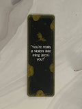 A Violent Little Thing – Bookmark - 3D Printed - Hand of Stardust