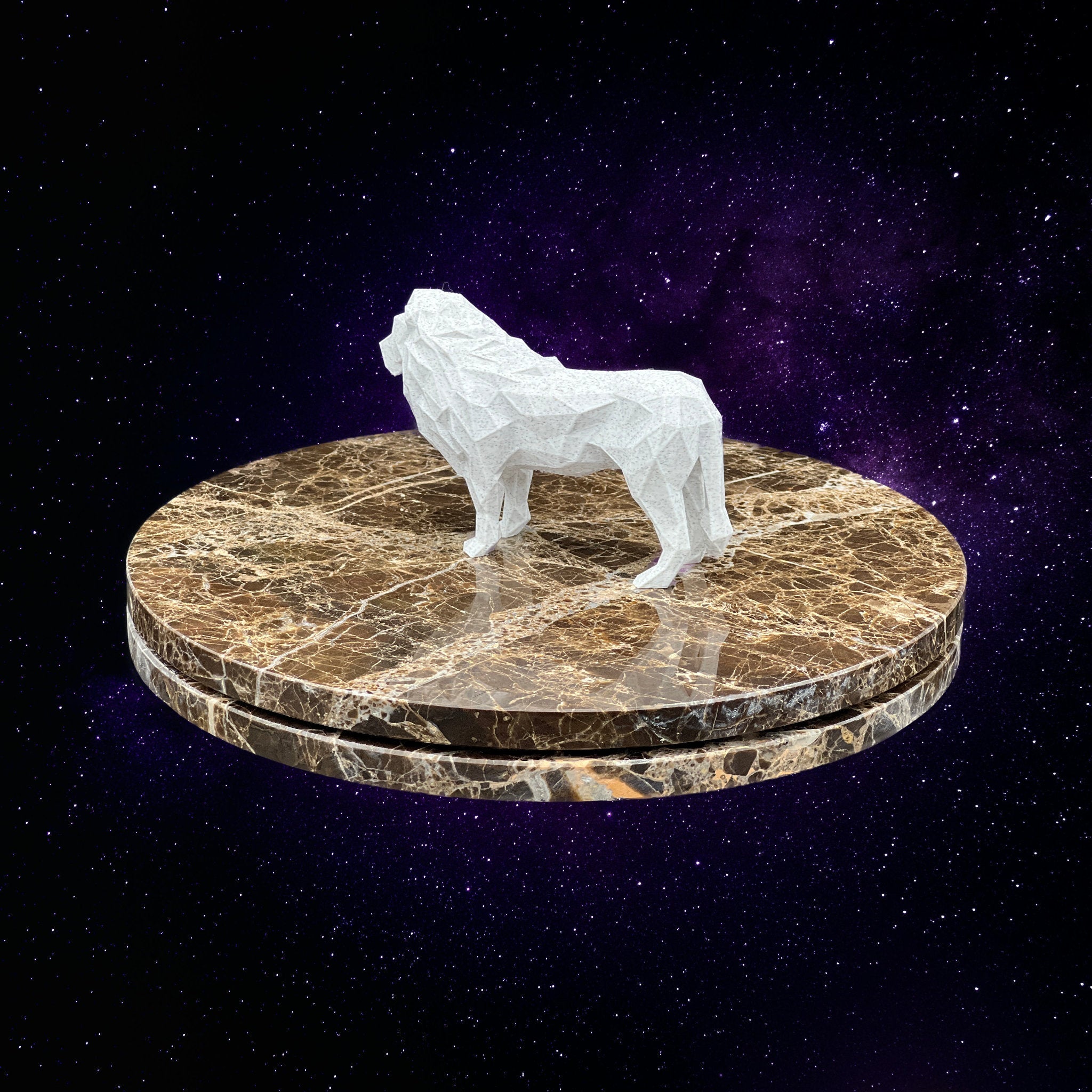 "Apollo the Lion" - 3D Printed - Hand of Stardust