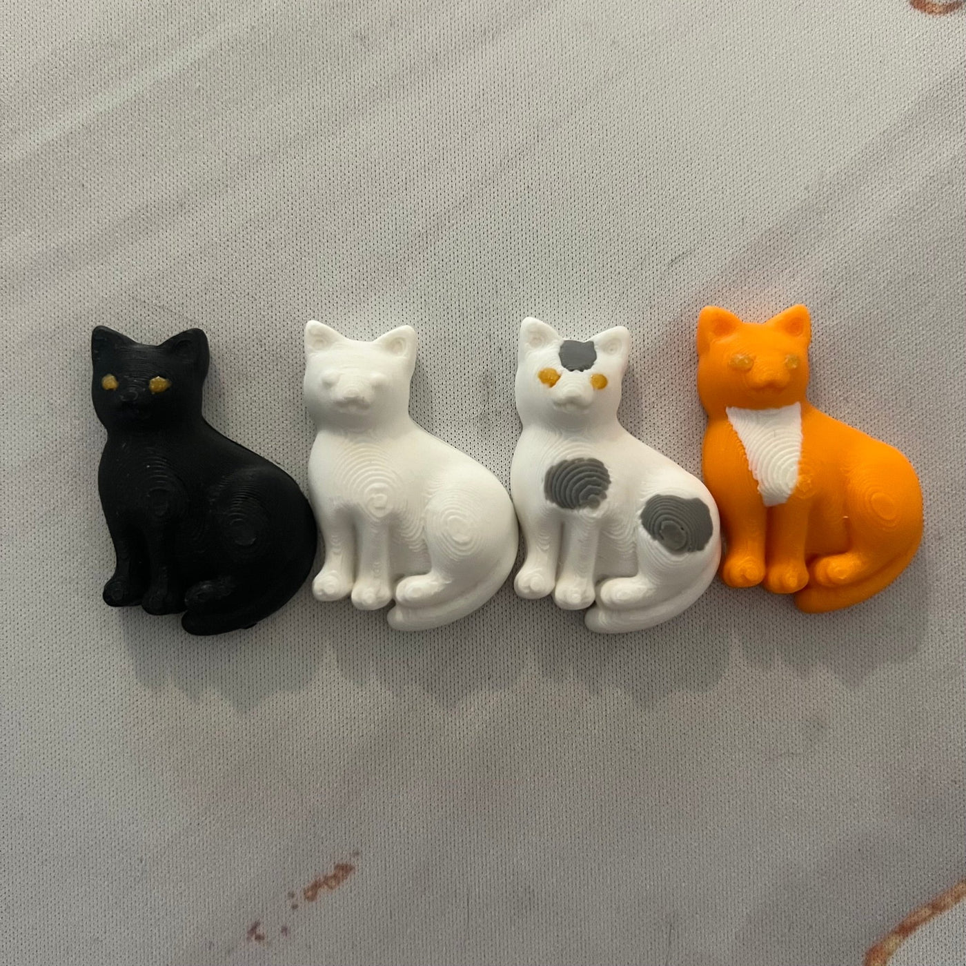 Cat Clicker 3D printed cat fidget toy and keychain