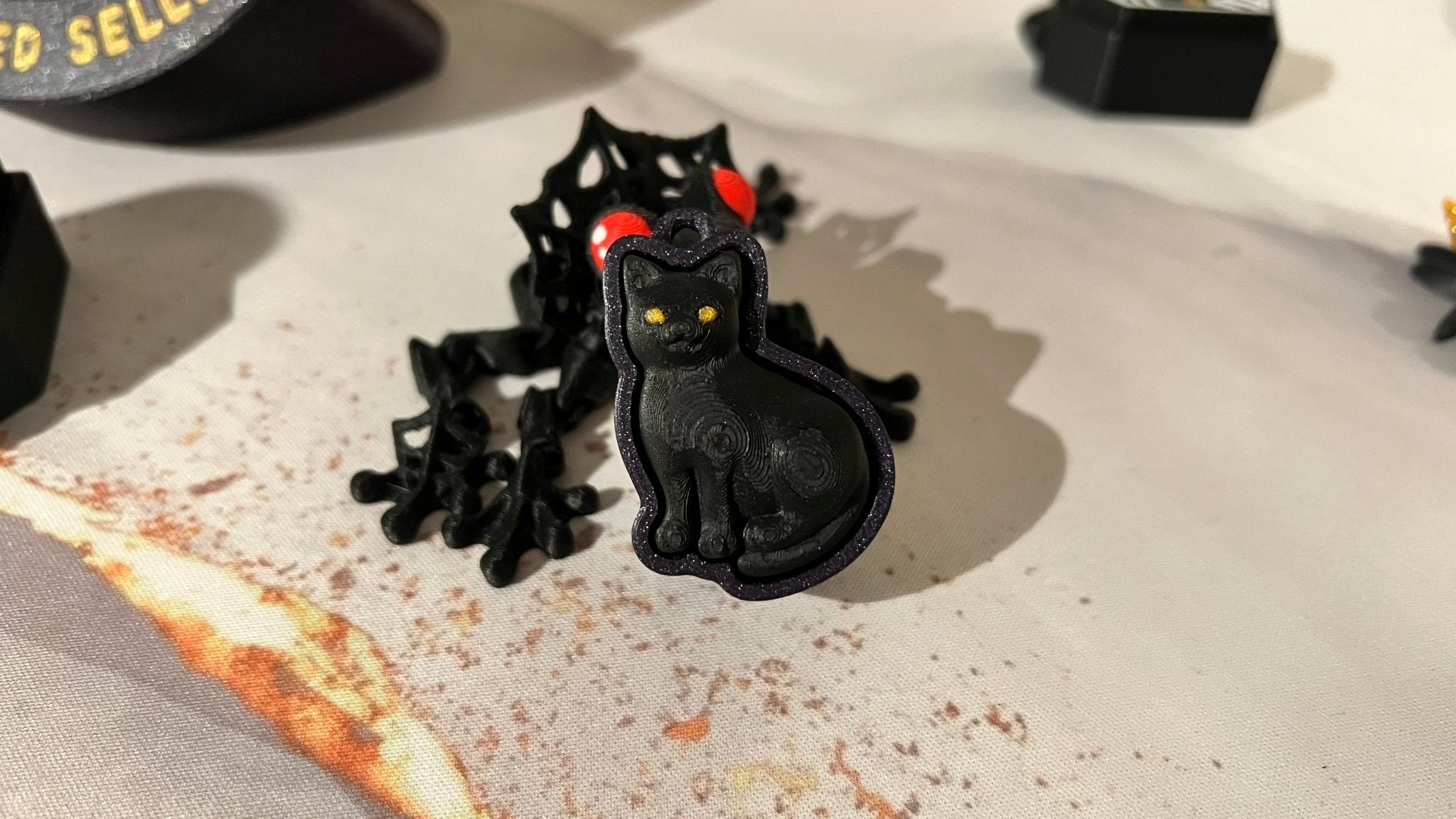Cat Familiar - Fidget Toy - 3D Printed - Hand of Stardust