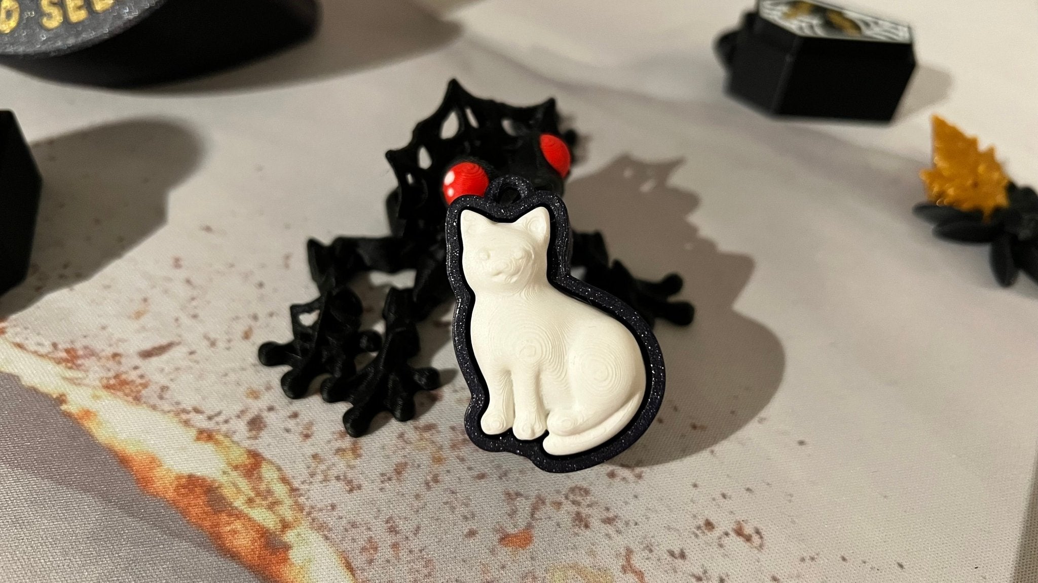 Cat Familiar - Fidget Toy - 3D Printed - Hand of Stardust