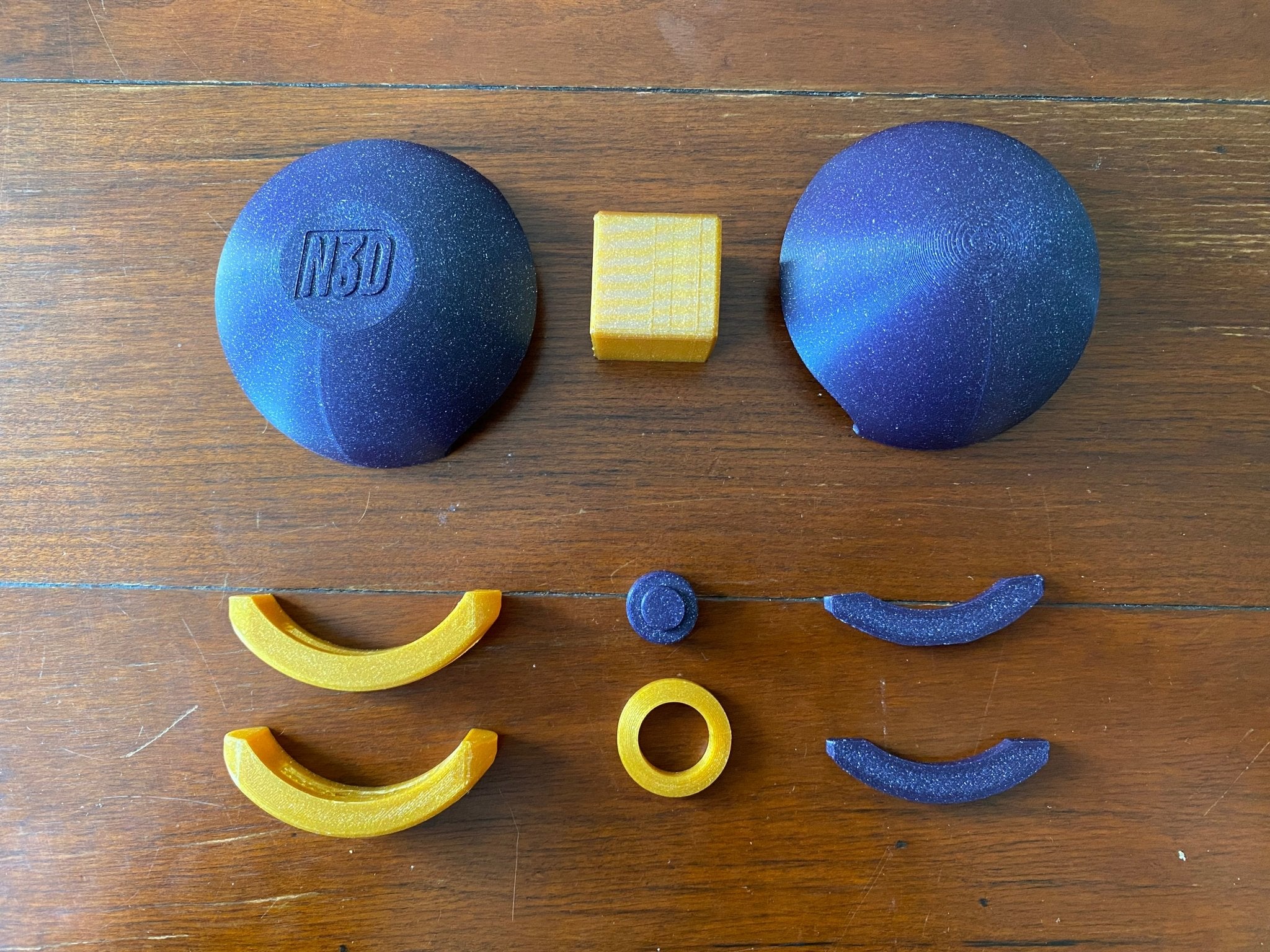 Galaxy Ball - 3D Printed - Hand of Stardust