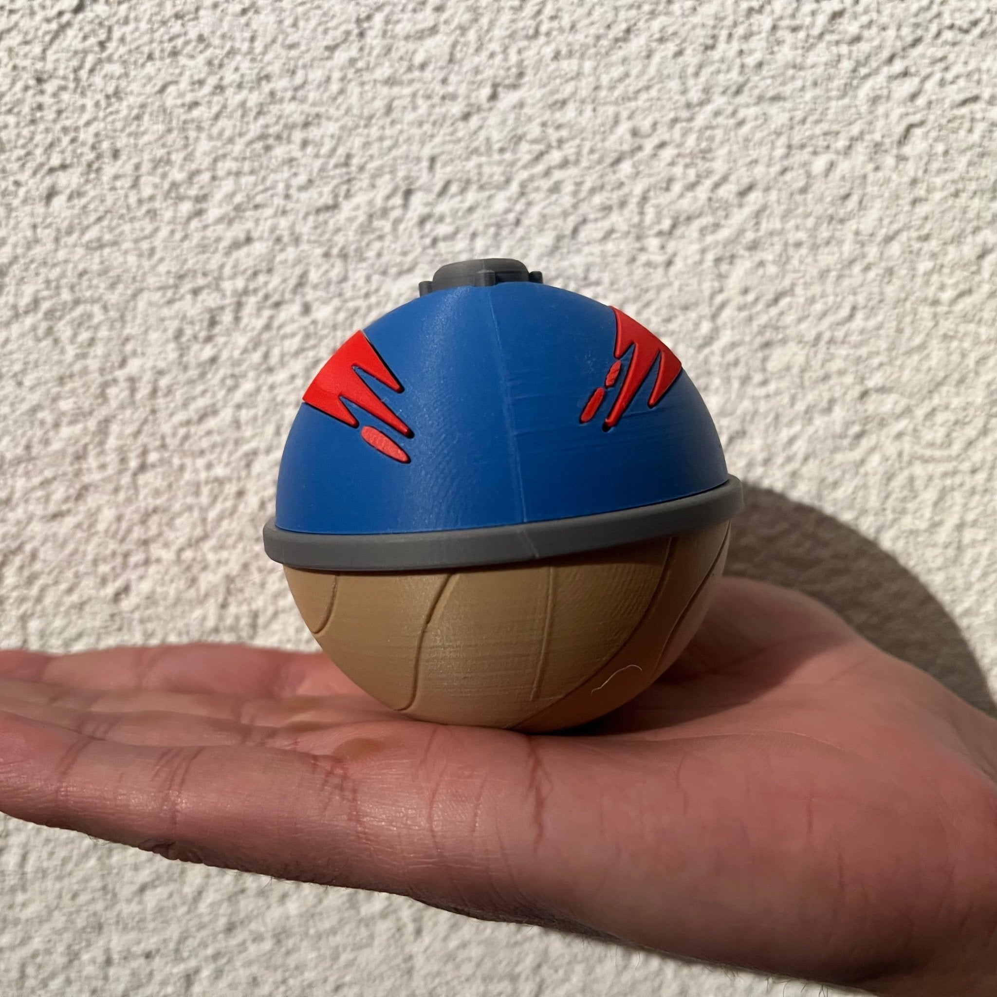 Great Ball (Hisui) - 3D Printed - Hand of Stardust