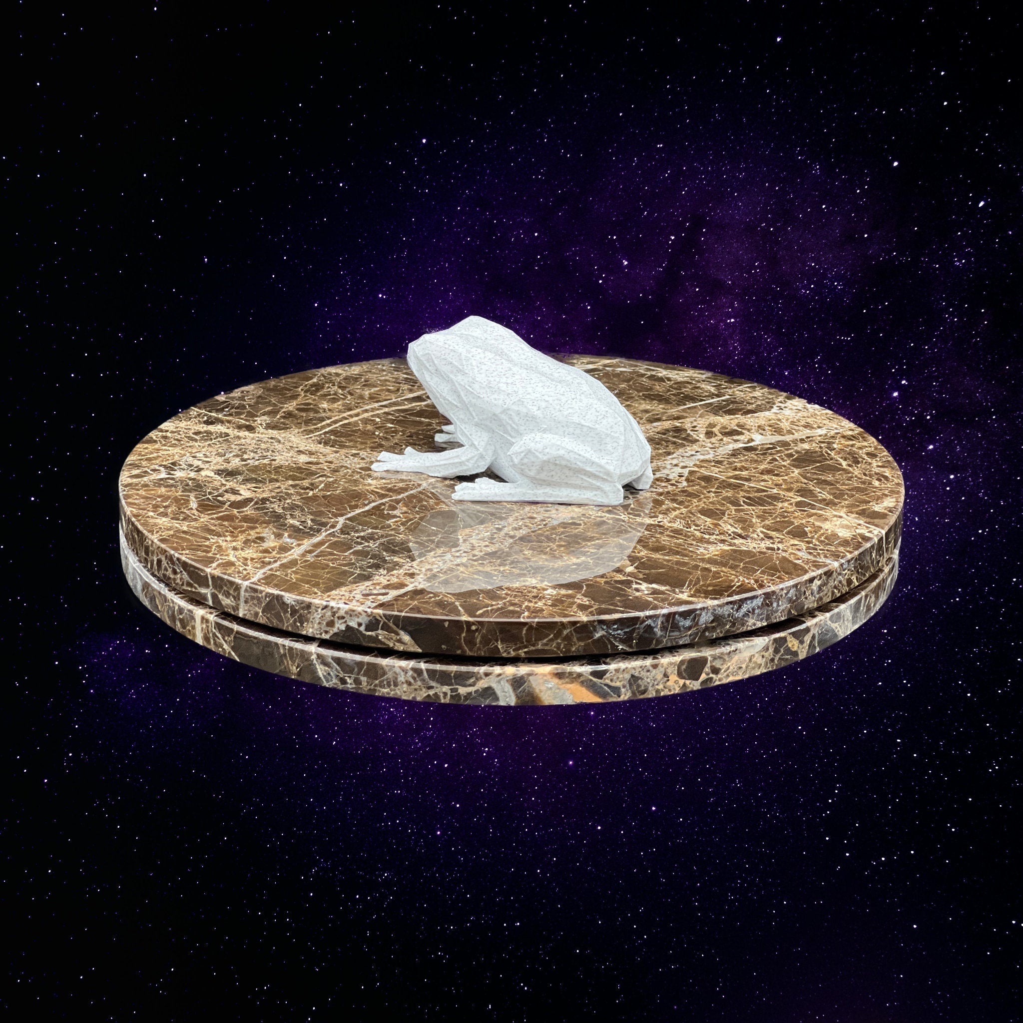 "Gustaeu The Frog" - 3D Printed - Hand of Stardust