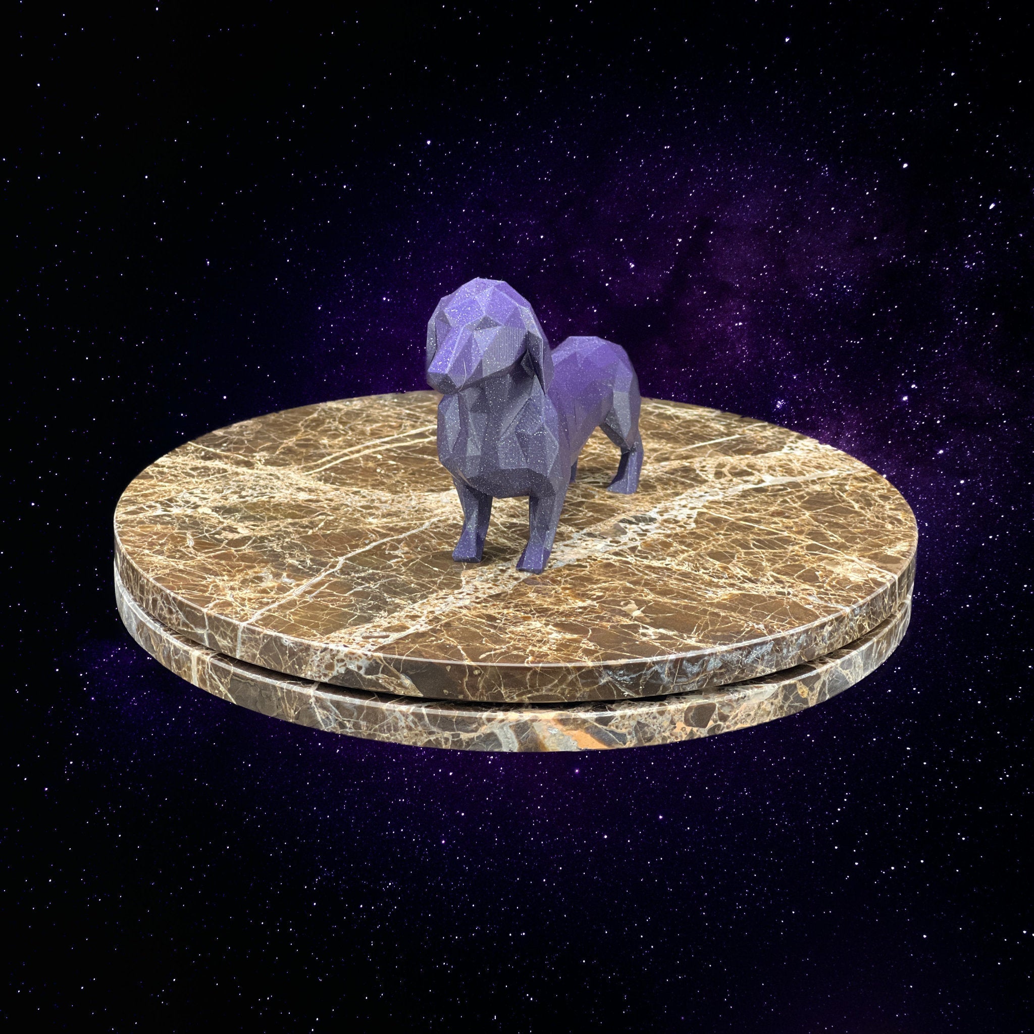 "Lily the Dachshund" - 3D Printed - Hand of Stardust