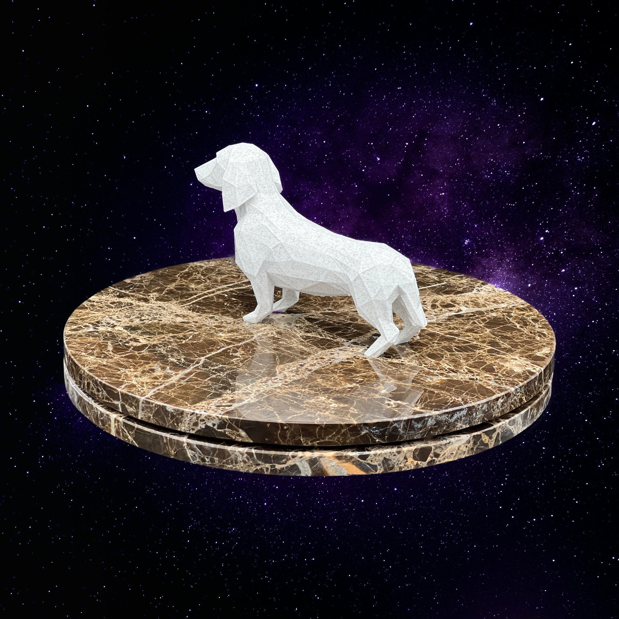 "Lily the Dachshund" - 3D Printed - Hand of Stardust
