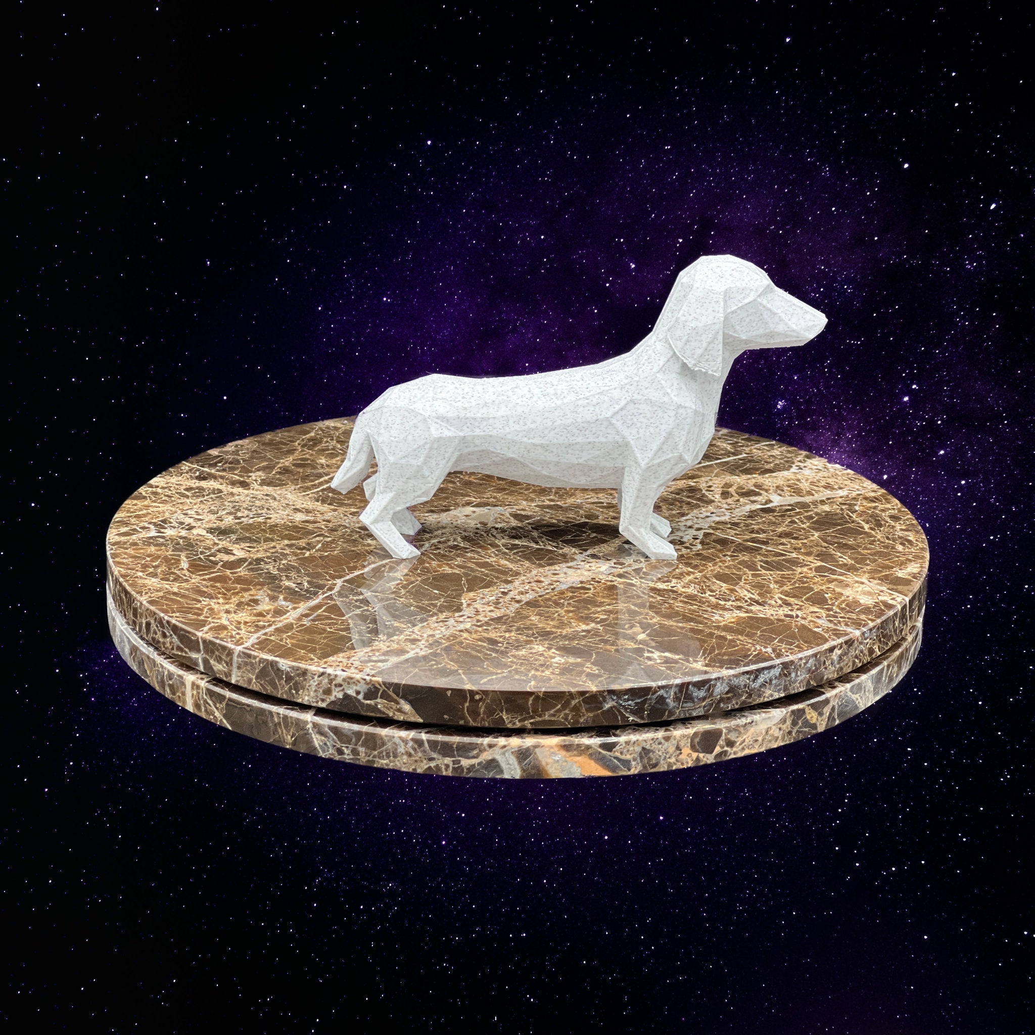 "Lily the Dachshund" - 3D Printed - Hand of Stardust