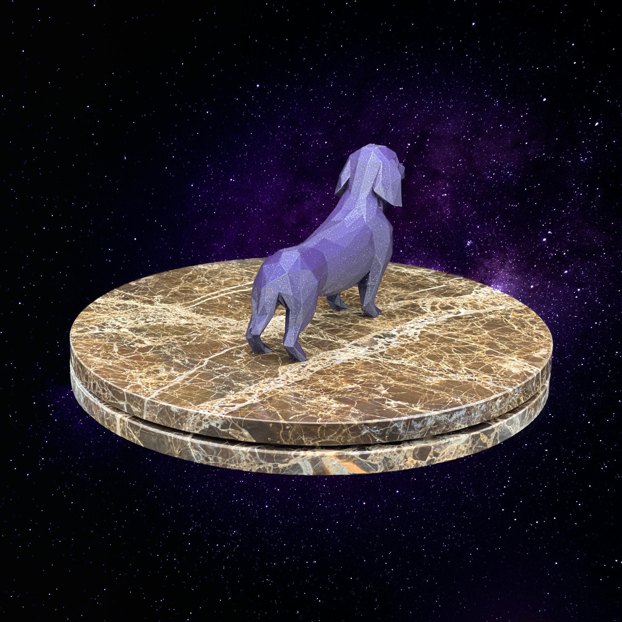 "Lily the Dachshund" - 3D Printed - Hand of Stardust