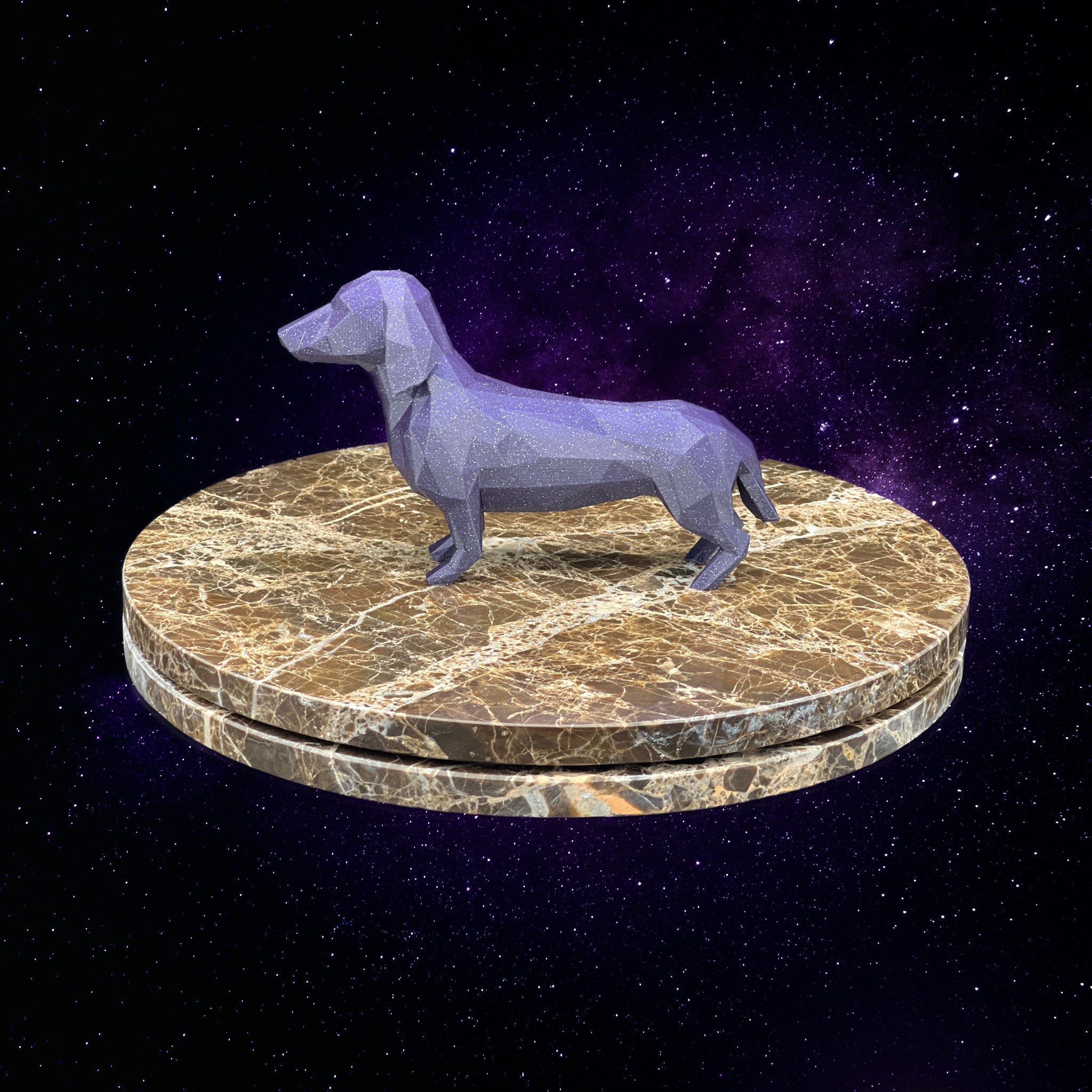 "Lily the Dachshund" - 3D Printed - Hand of Stardust