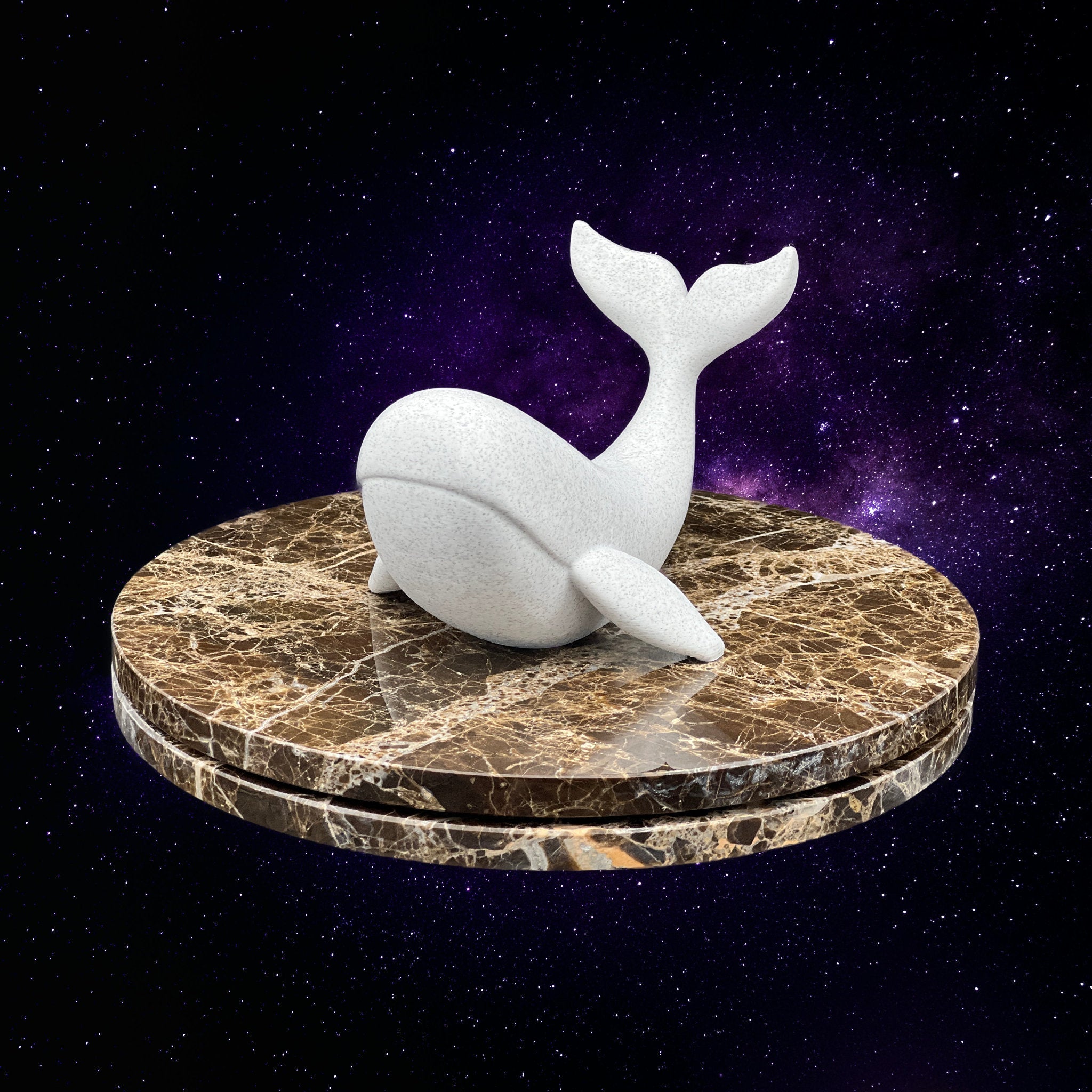 "Marina the Whale" - 3D Printed - Hand of Stardust