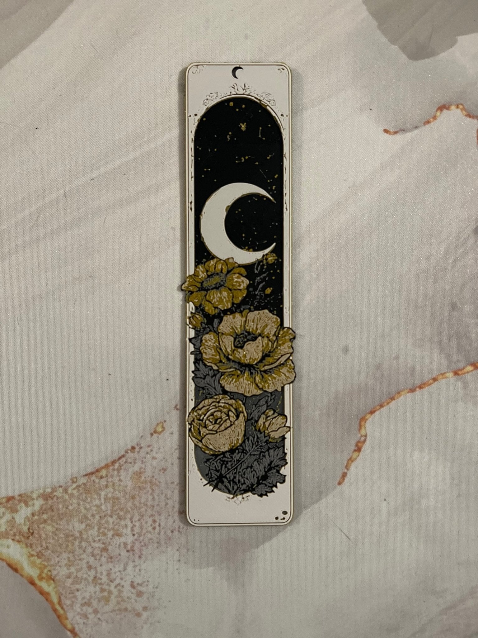 Moonlight Flower Night - Bookmark - Hand of Stardust
