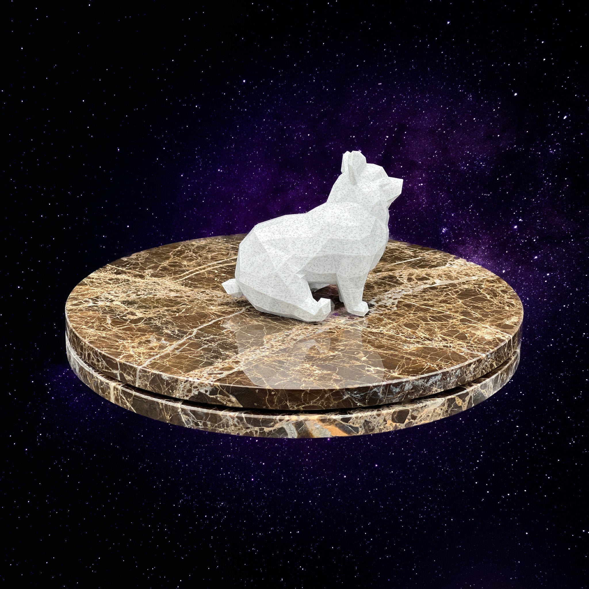 "Preston The Corgi" - 3D Printed - Hand of Stardust