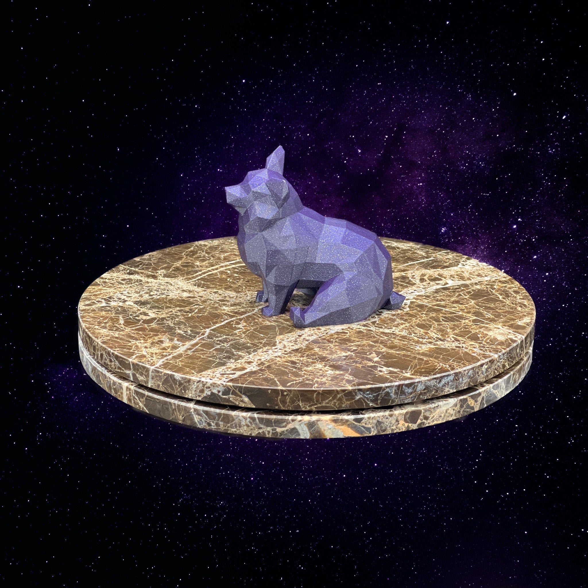 "Preston The Corgi" - 3D Printed - Hand of Stardust