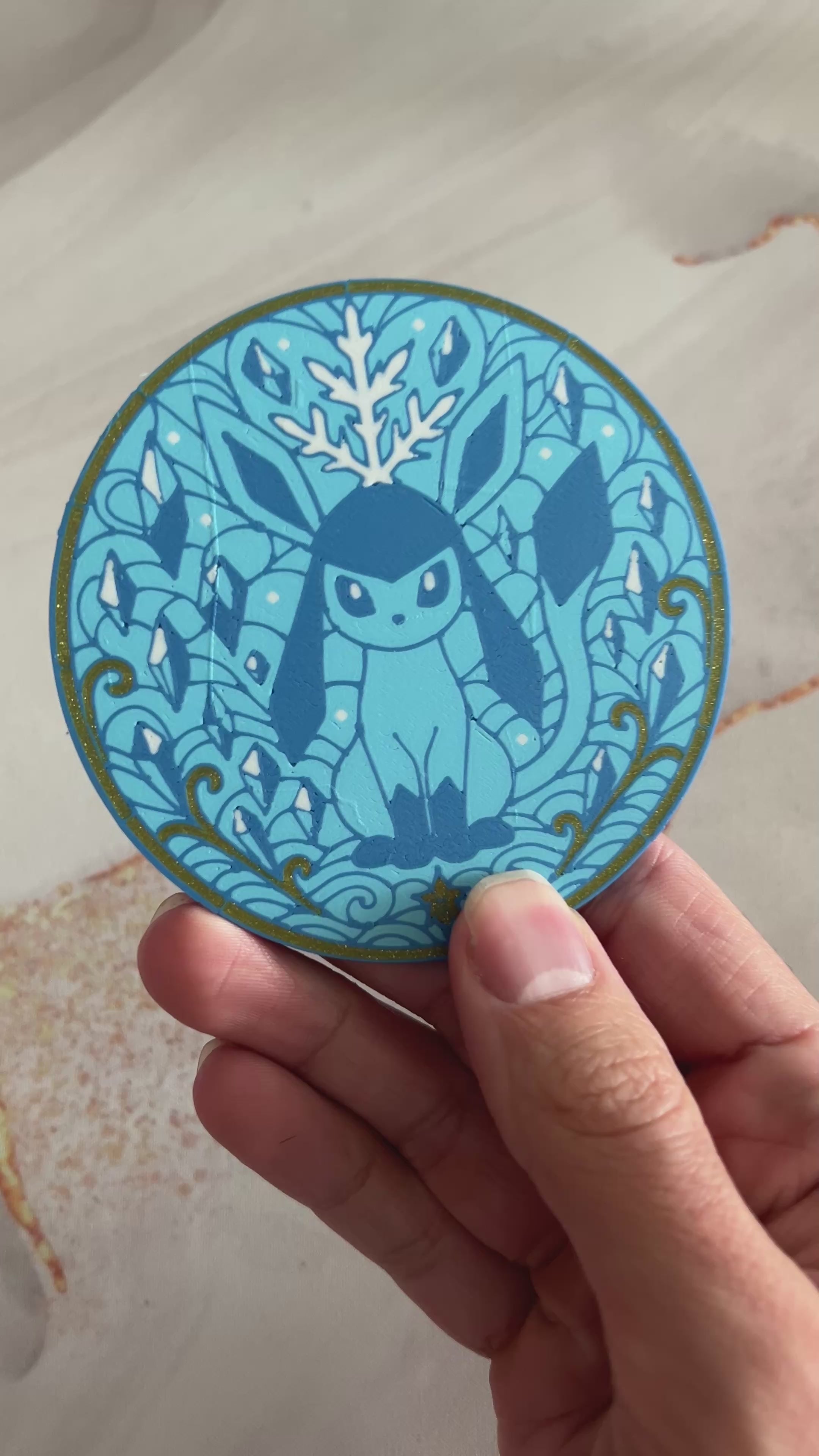 Glaceon - Eeveelution Coaster