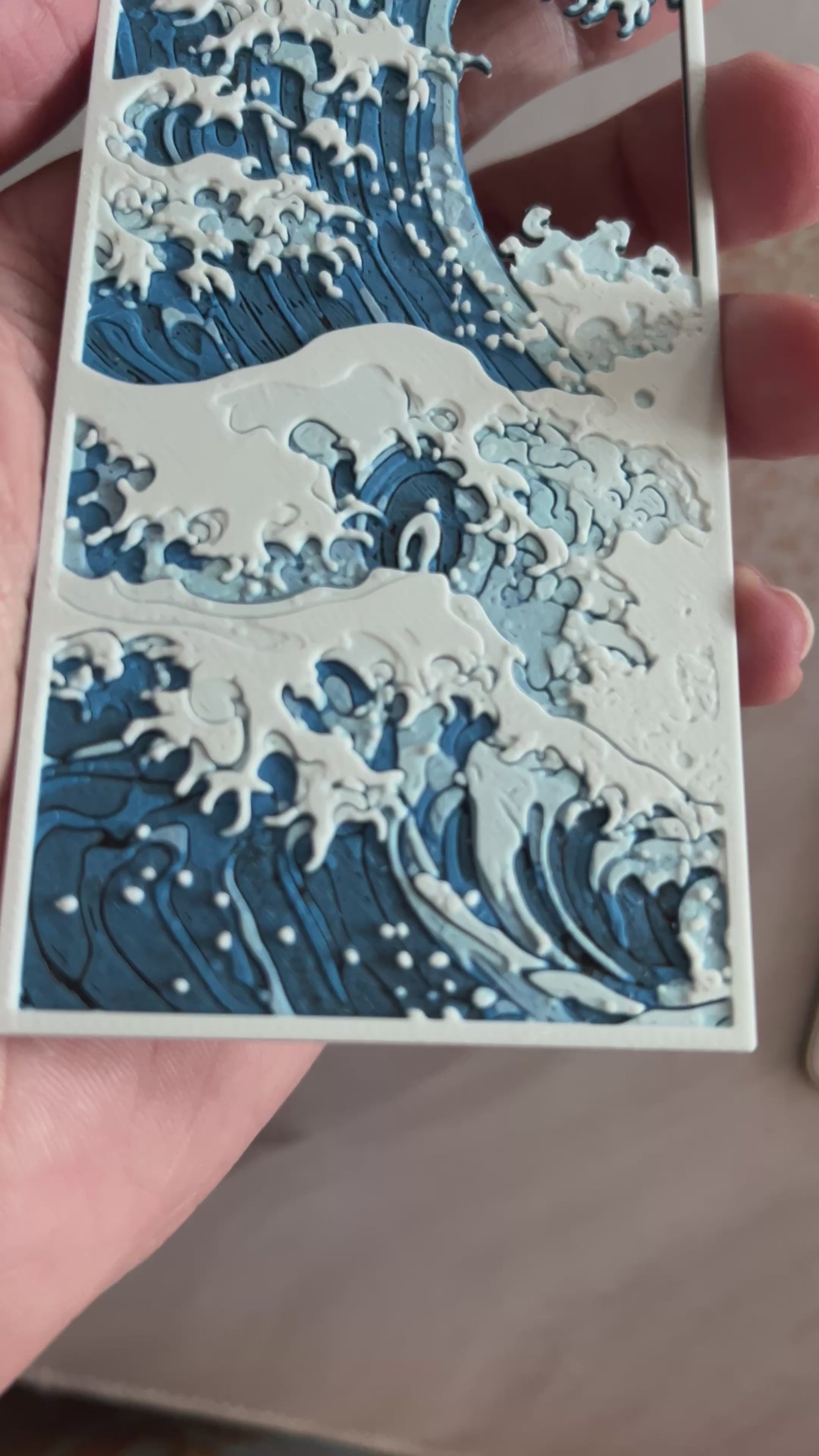 Great Waves - Bookmark