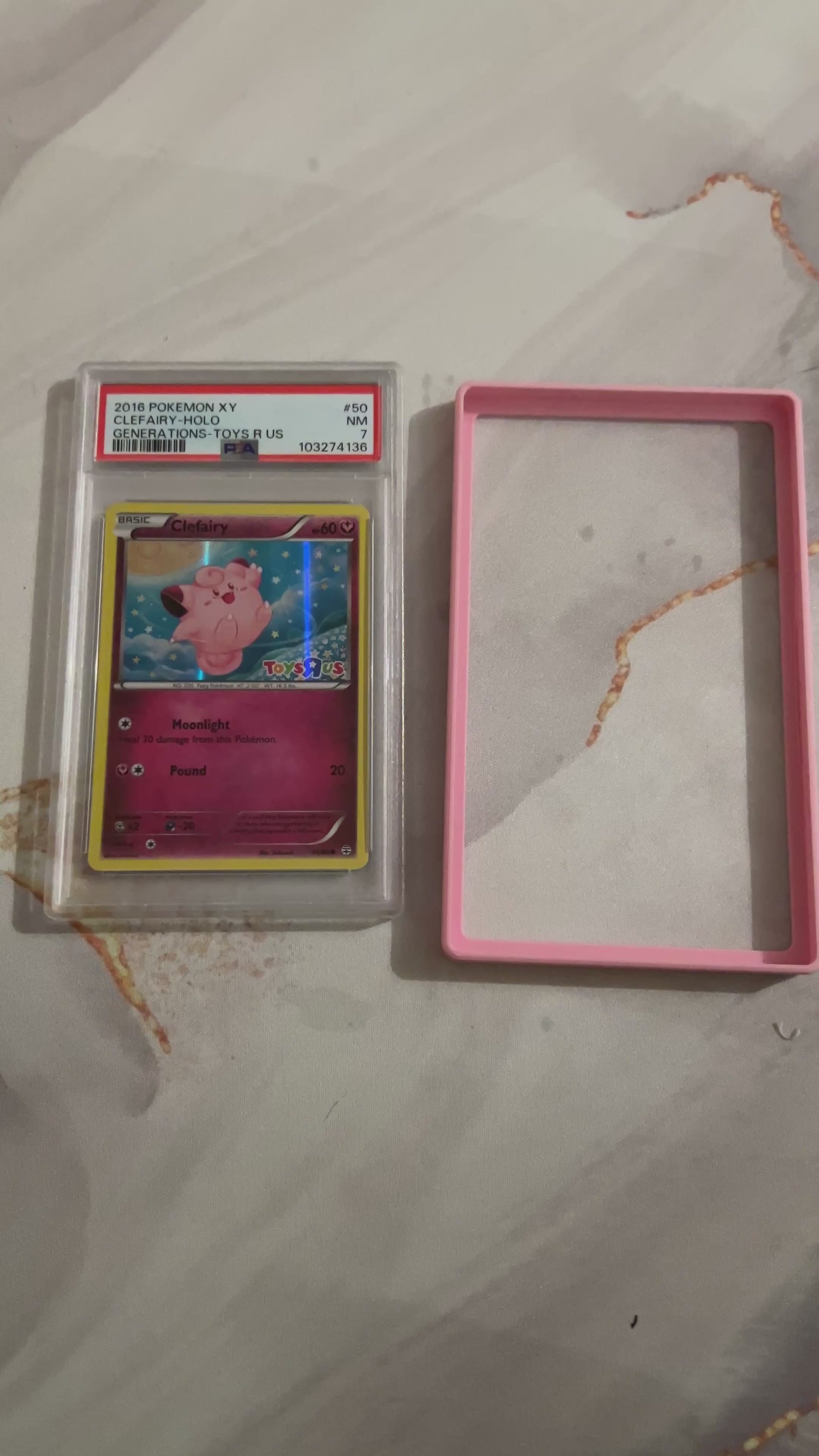 Decorative Graded Card Frame - PSA