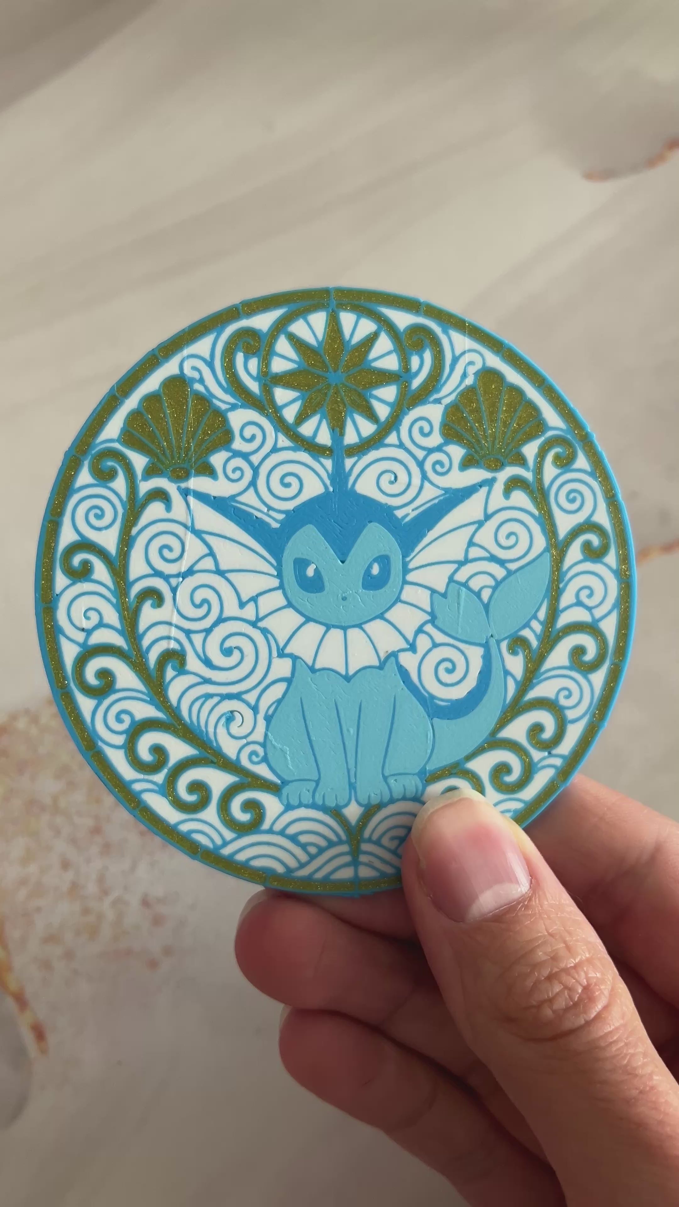 Vaporeon - Eeveelution Coaster