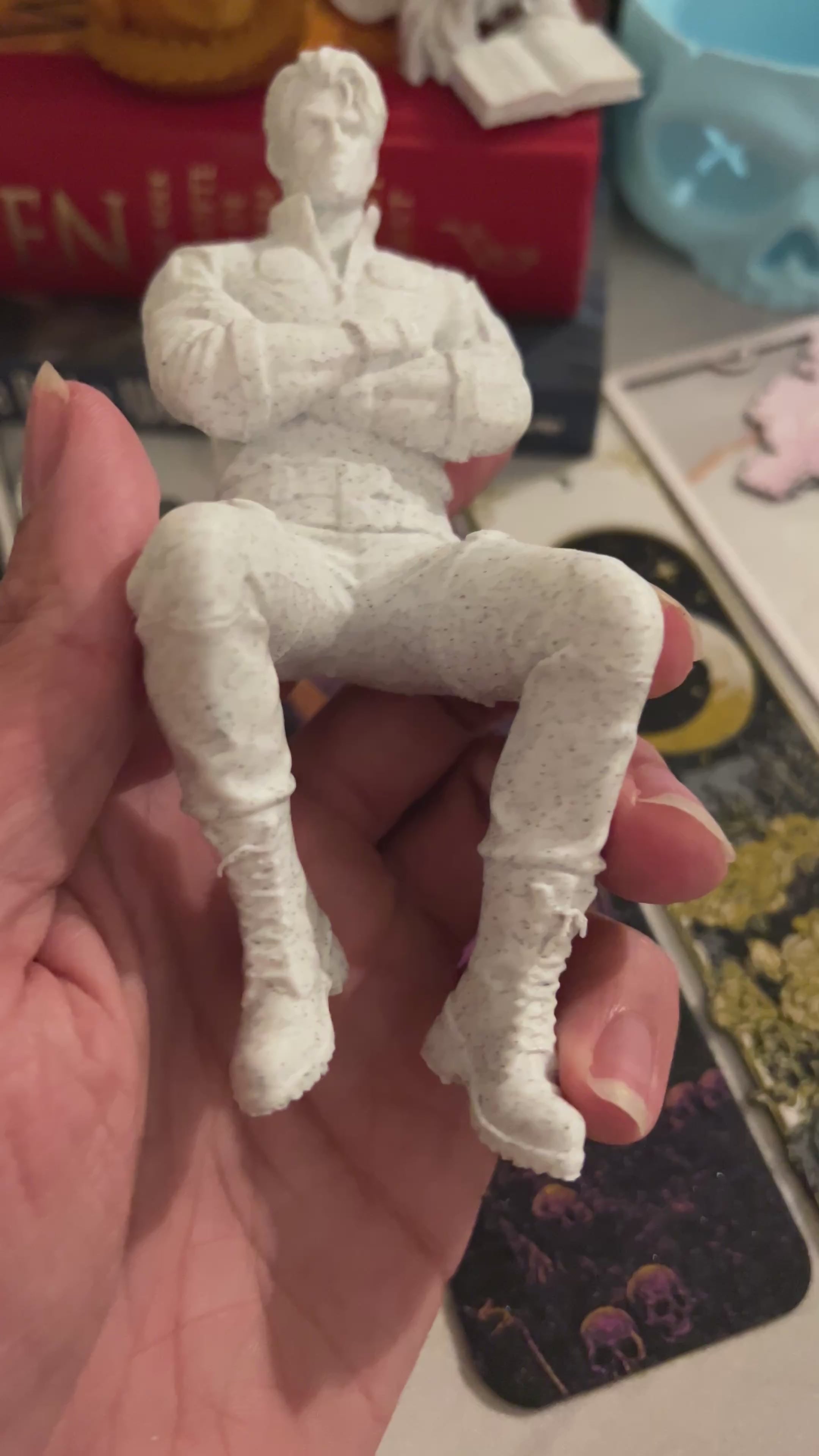 Xaden Riorson - Romantasy Bookshelf Decoration