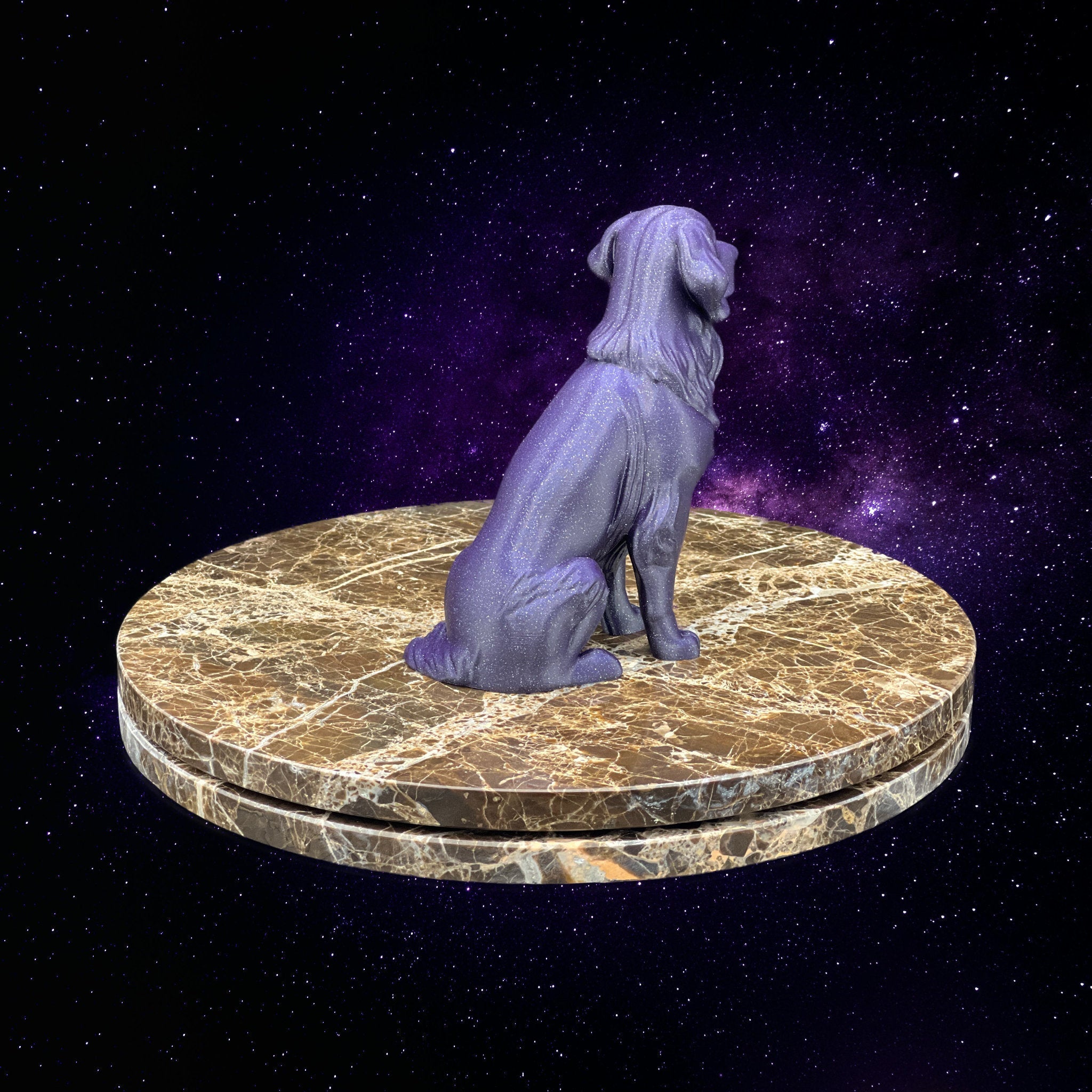 "Tucker The Golden Retriever" - 3D Printed - Hand of Stardust