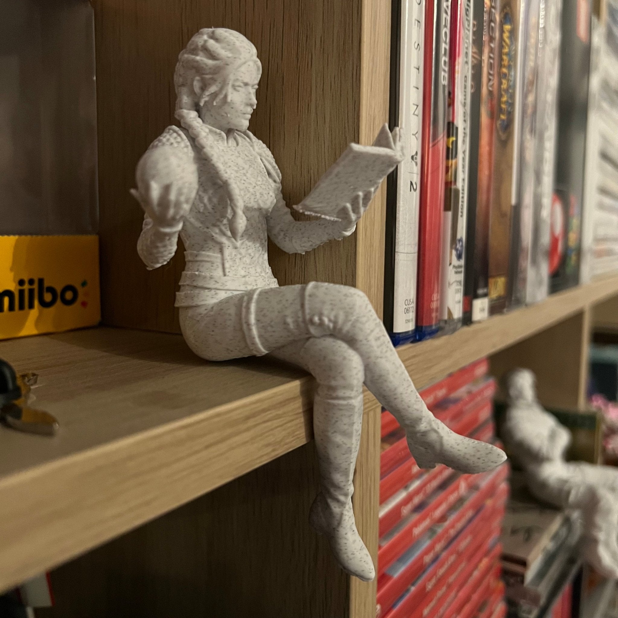 Violet Sorrengail - Romantasy Bookshelf Decoration - 3D Printed - Hand of Stardust